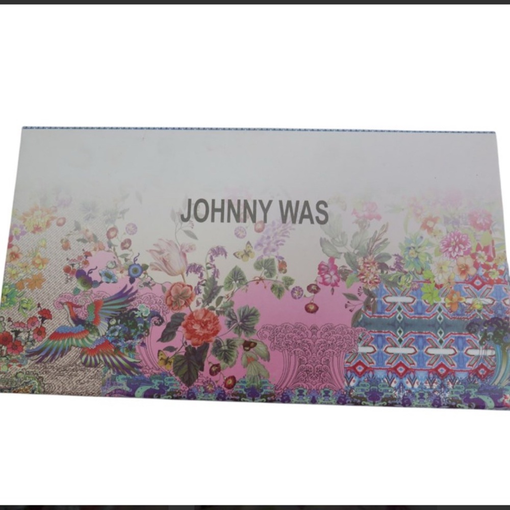 Johnny Was Silk Scarf Multicolor - Picture 2 of 7